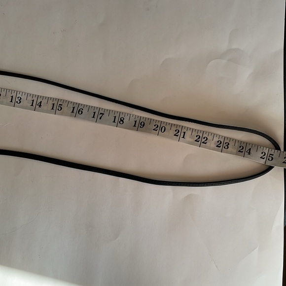 Vintage Nine West Black Small Top Handle Turn Lock Crossbody Bag - Picture 9 of 9